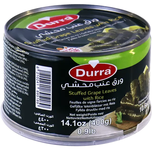 [ARB-DUR-0003] Durra Stuffed Grape Leaves Yalnji 400g